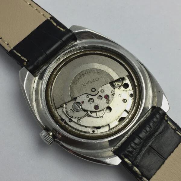 OMAX Crystal 7 Day/date Automatic Vintage Men's Watch - Etsy