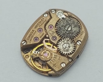 Omega 485 Manual Winding Women’s Watch Movement For Parts