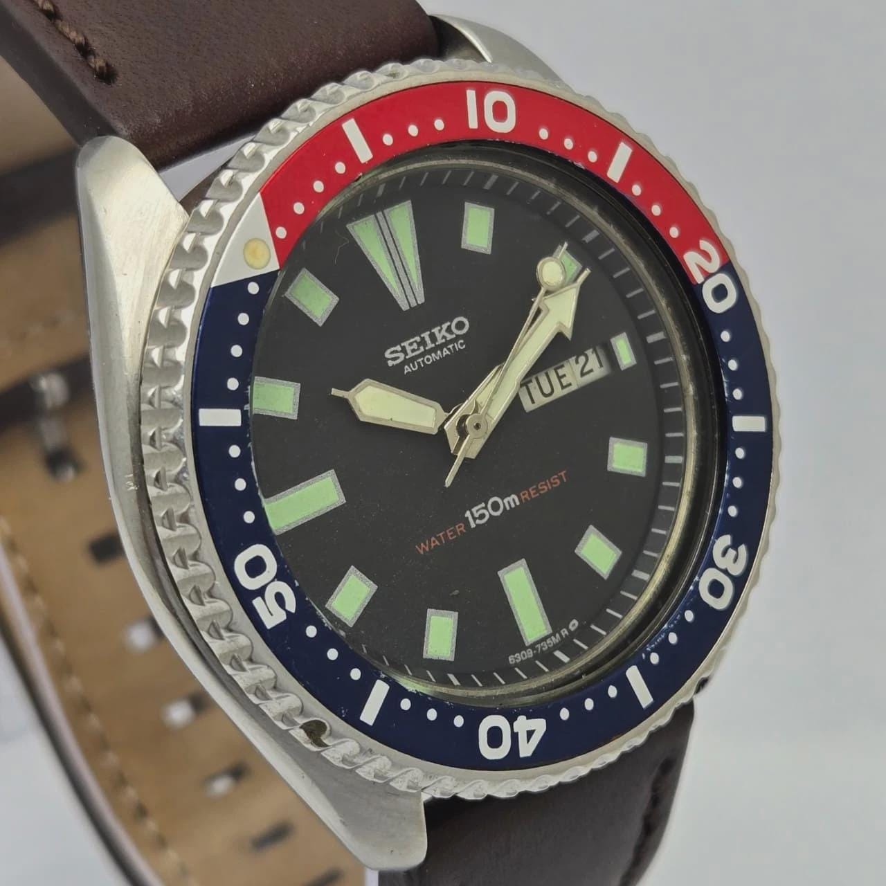 Seiko Diver Pepsi - Etsy