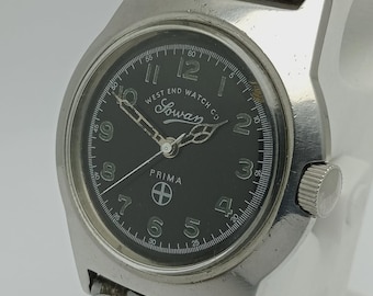 West End Watch Co Sowar Prima D 8499 Manual Winding Vintage Watch