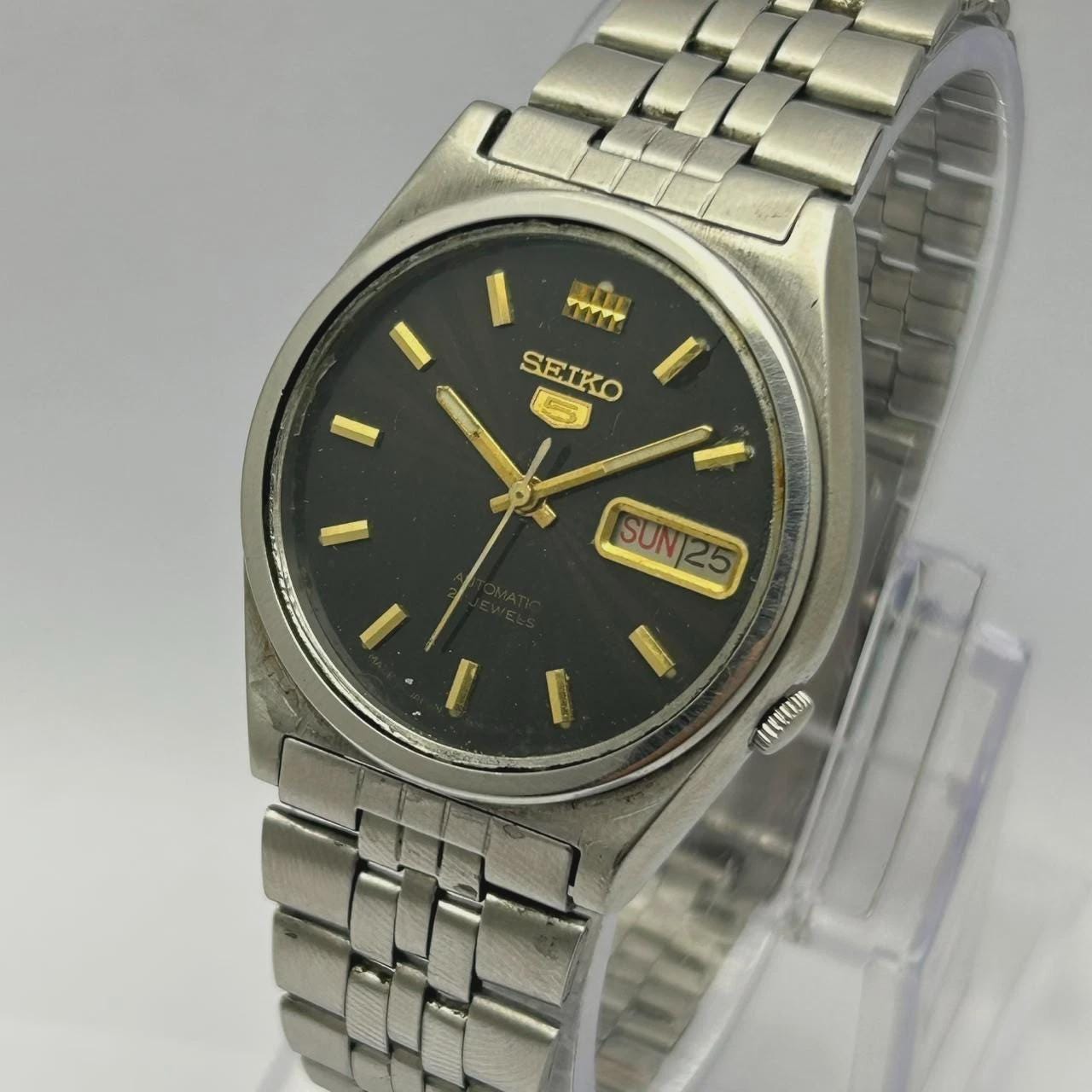 ヴィンテージ セイコー5 自動巻き 腕時計 SEIKO 7009-3171 Vintage seiko 5 automatic watch japan 7009 3171 - Etsy 日本