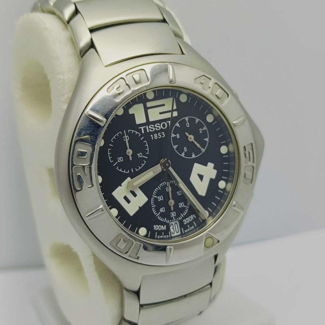 Tissot 1853 Chronograph Quartz Sapphire Diver S462/562 Vintage