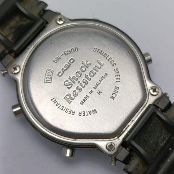 カシオ G-Shock デジタル 1289 DW-6900 クロノグラフ アラーム