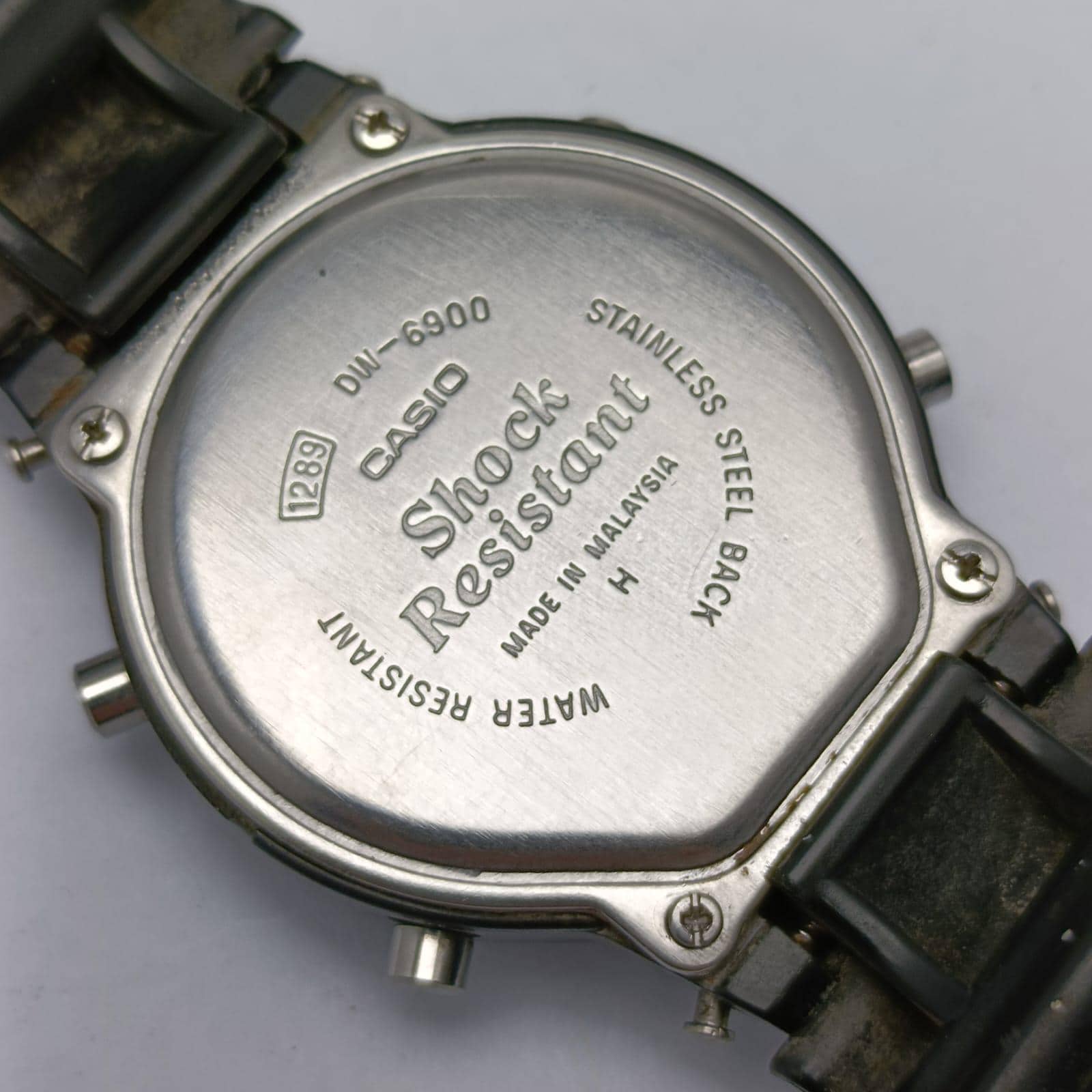 カシオ G-Shock デジタル 1289 DW-6900 クロノグラフ アラーム