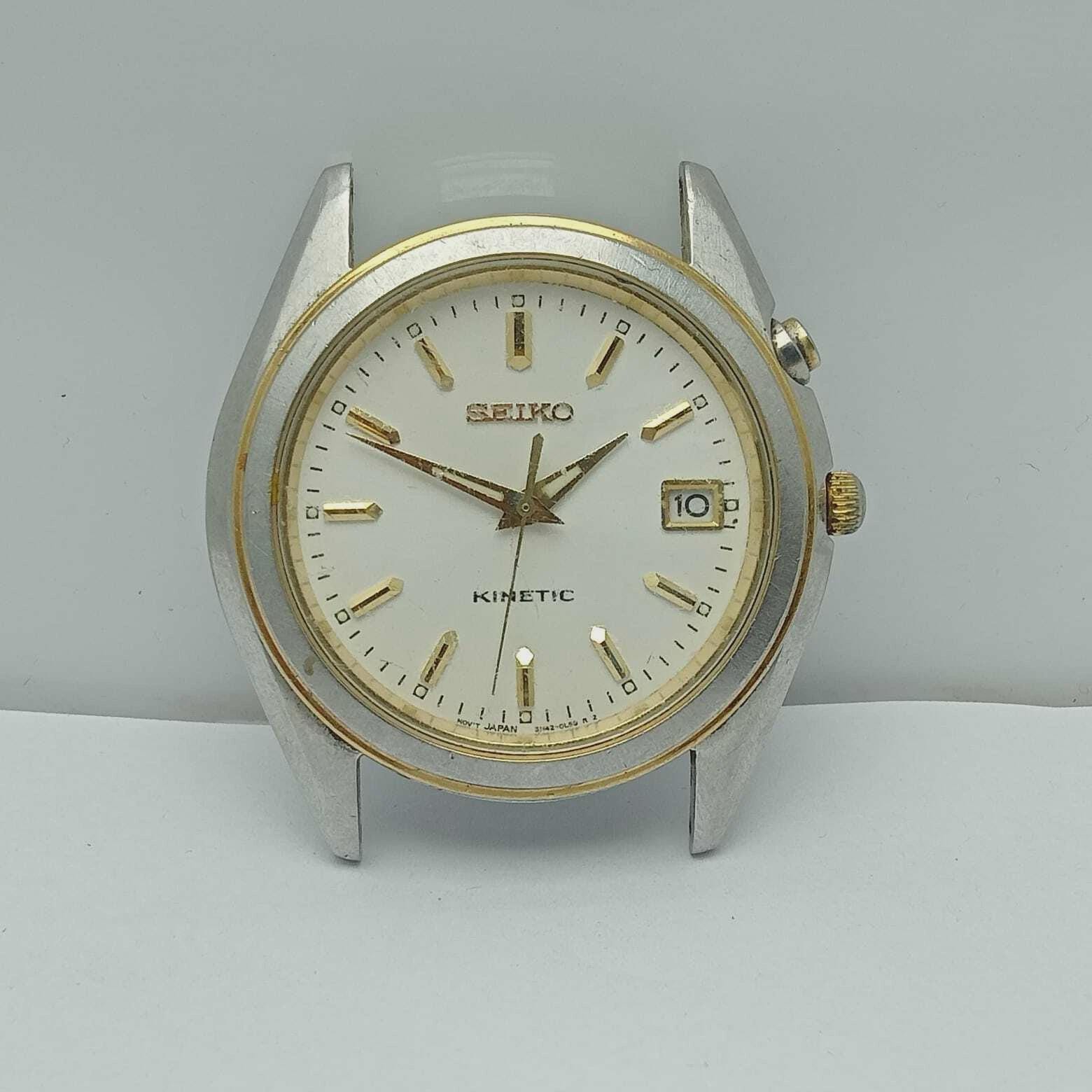 Seiko kinetic 5m42 - Etsy 日本