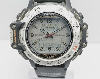 Casio PRT-50 Protrek Twincept Vintage Made in JAPAN - Etsy
