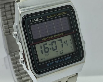 Buy Casio Solar 2505 Quartz AL-180 Digital Vintage Men's Watch