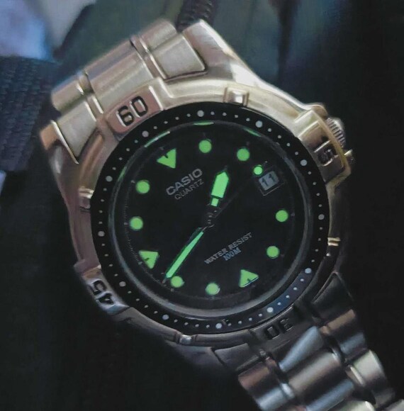 Casio Diver MD-526 Quartz 1332 Vintage Men's Watch - Etsy