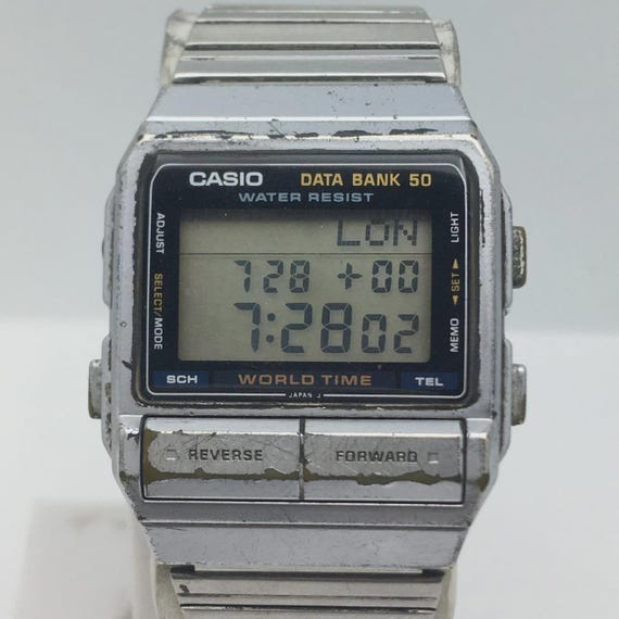 Casio DB-520 Module 675 Data Bank 50 Digital Vint… - image 1