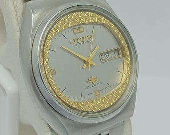 Citizen Eagle 7 Automatic 4-038410 Day/Date Vintage Men’s Watch