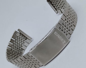 18 mm Casio Stainless Steel Vintage Men’s Watch Bracelet