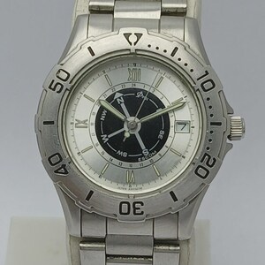 ΦPHI Escom Quartz Compass Vintage Diver Men’s Watch