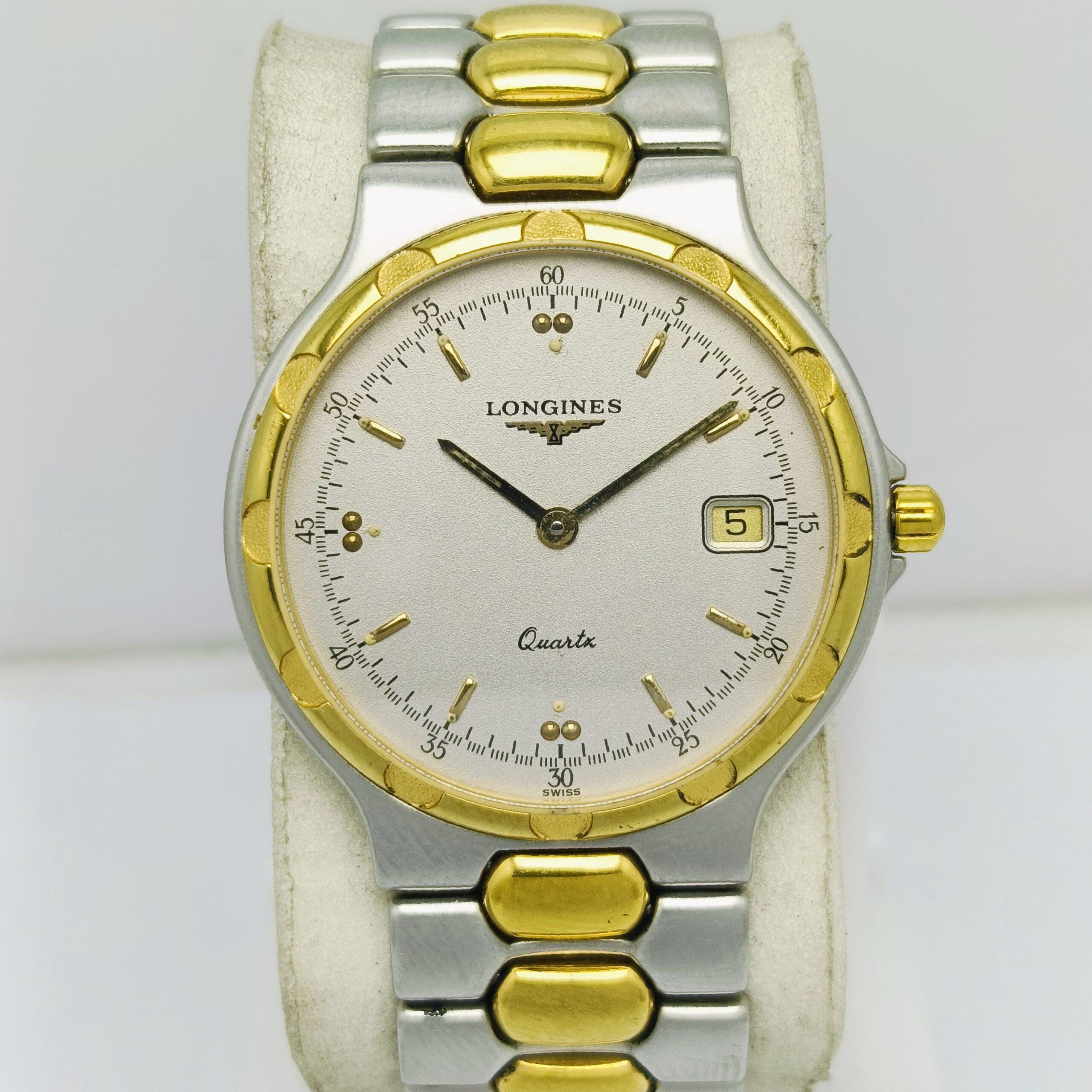 Longines Conquest Two Tone L1.614.3 Quartz Vintage Men's Watch - Etsy