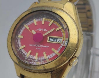 Reloj de cuarzo vintage para hombre SEIKO Alba AKA V743-5A10