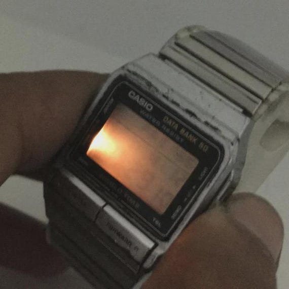 Casio DB-520 Module 675 Data Bank 50 Digital Vint… - image 5