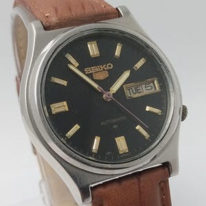 Vintage Seiko 5 Automatic Watch Japan 7009 3171 - Etsy