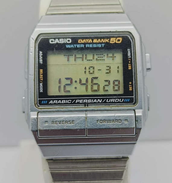 Casio Data Bank DB-530 Quartz Module 2145 Digital… - image 1