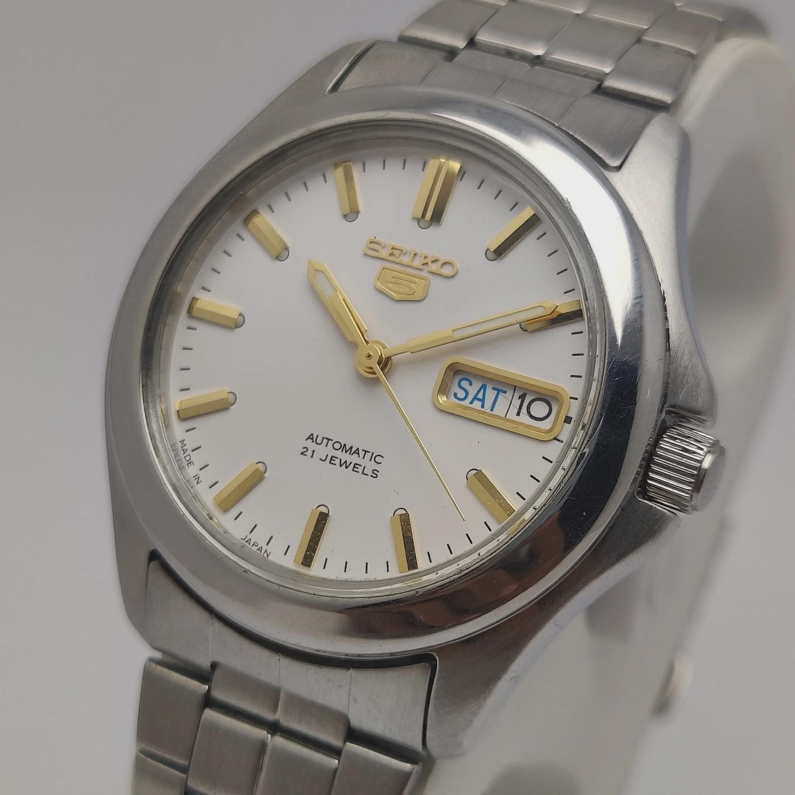 Seiko 7S26-03T0 Day/date SNKK89K1 Vintage Men's Watch - Etsy