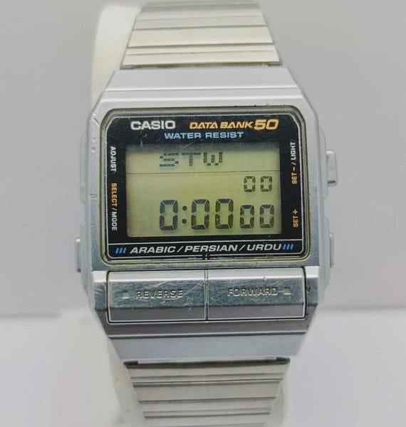 Casio Data Bank DB-530 Quartz Module 2145 Digital… - image 4