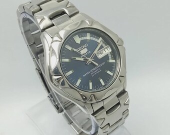 Seiko 5 Sports Automatic 7S36-00M0 Day/date Vintage Men's Watch - Etsy