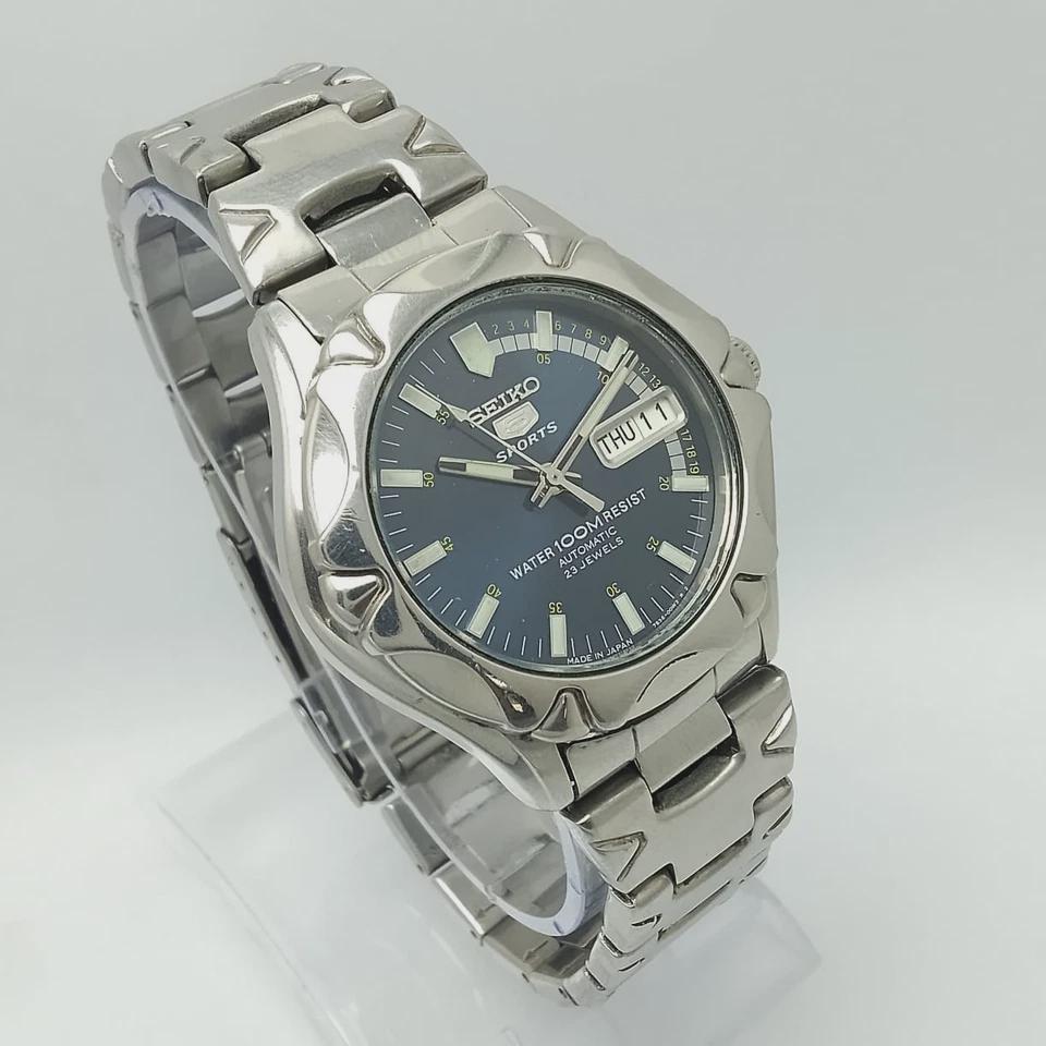 Seiko 5 Sports Automatic 7S36-00M0 Day/date Vintage Men's Watch - Etsy
