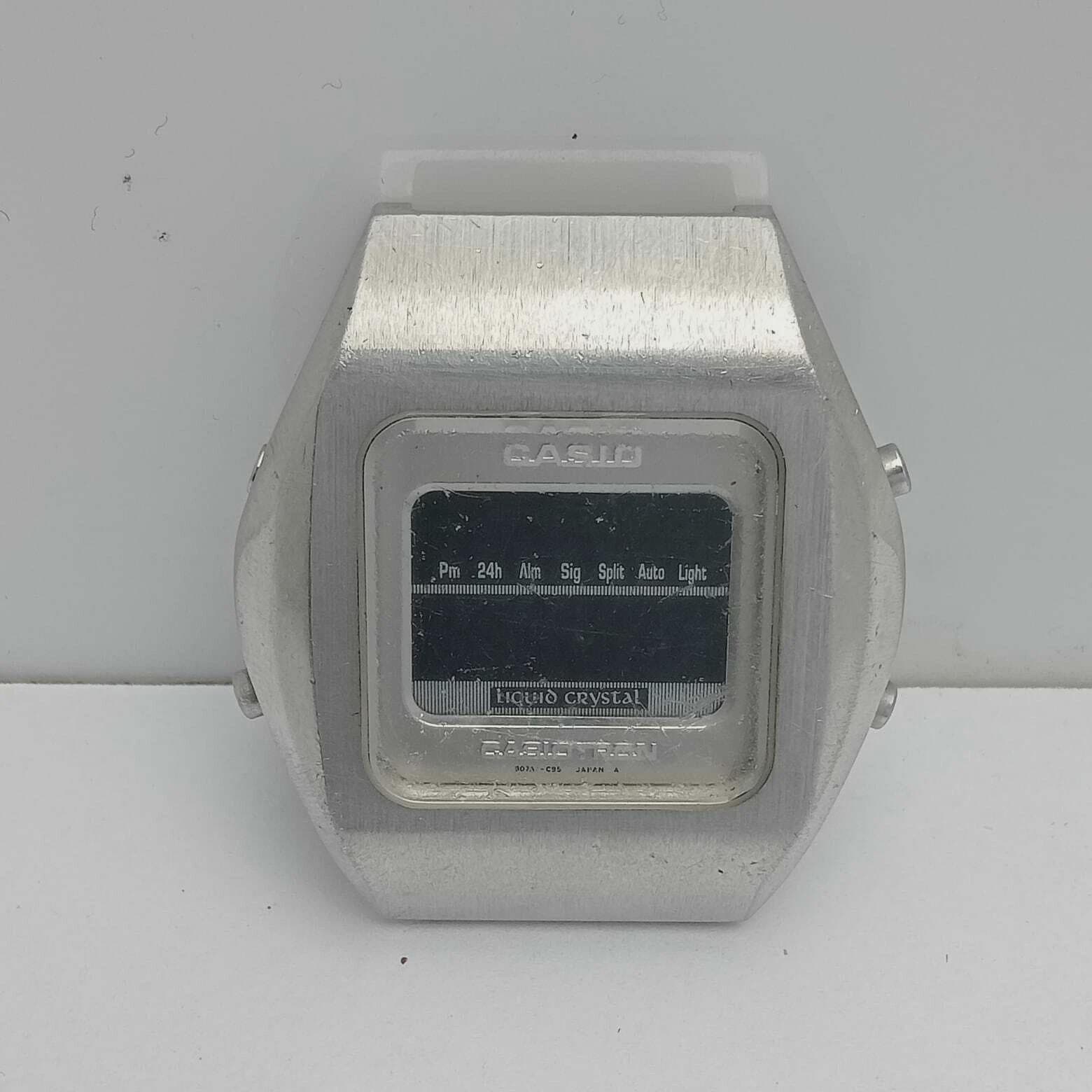 CASIOTRON ヴィンテージデジタルウォッチ Casiotron - Etsy 日本