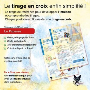 The High Priestess – Printable PDF Tarot Card | Major Arcana, Meaning, Celtic Cross Spread, Learn Tarot, Intuition, ebook