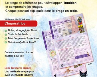 The Empress - Printable PDF Tarot Card | Major Arcana, Meaning, Celtic Cross Spread, Learn Tarot, ebook, tarot guidance, ebook