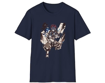 Akaza Demon Slayer T-Shirt, Anime Graphic Tee, Unisex Top, Manga Fan Gift