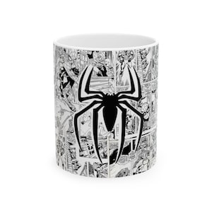 Spider-Man Comics Mug | Ceramic Comic Book Superhero Coffee Cup | 11oz image 7