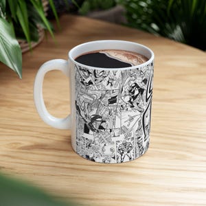 Spider-Man Comics Mug | Ceramic Comic Book Superhero Coffee Cup | 11oz image 12