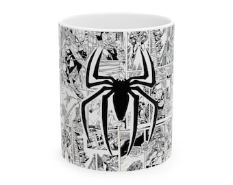 Spider-Man Comics Mug | Ceramic Comic Book Superhero Coffee Cup