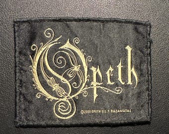 Vintage geweven patch Opeth