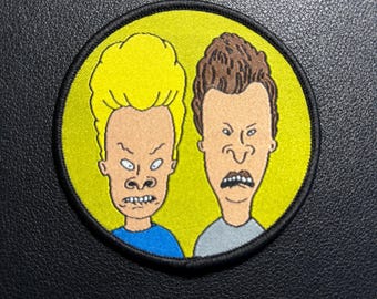 Woven patch Beavis and Butthead
