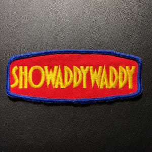 Parche vintage Showaddywaddy