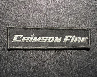 Woven patch Crimson Fire