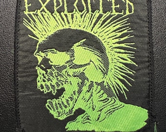 Vintage woven patch Exploited