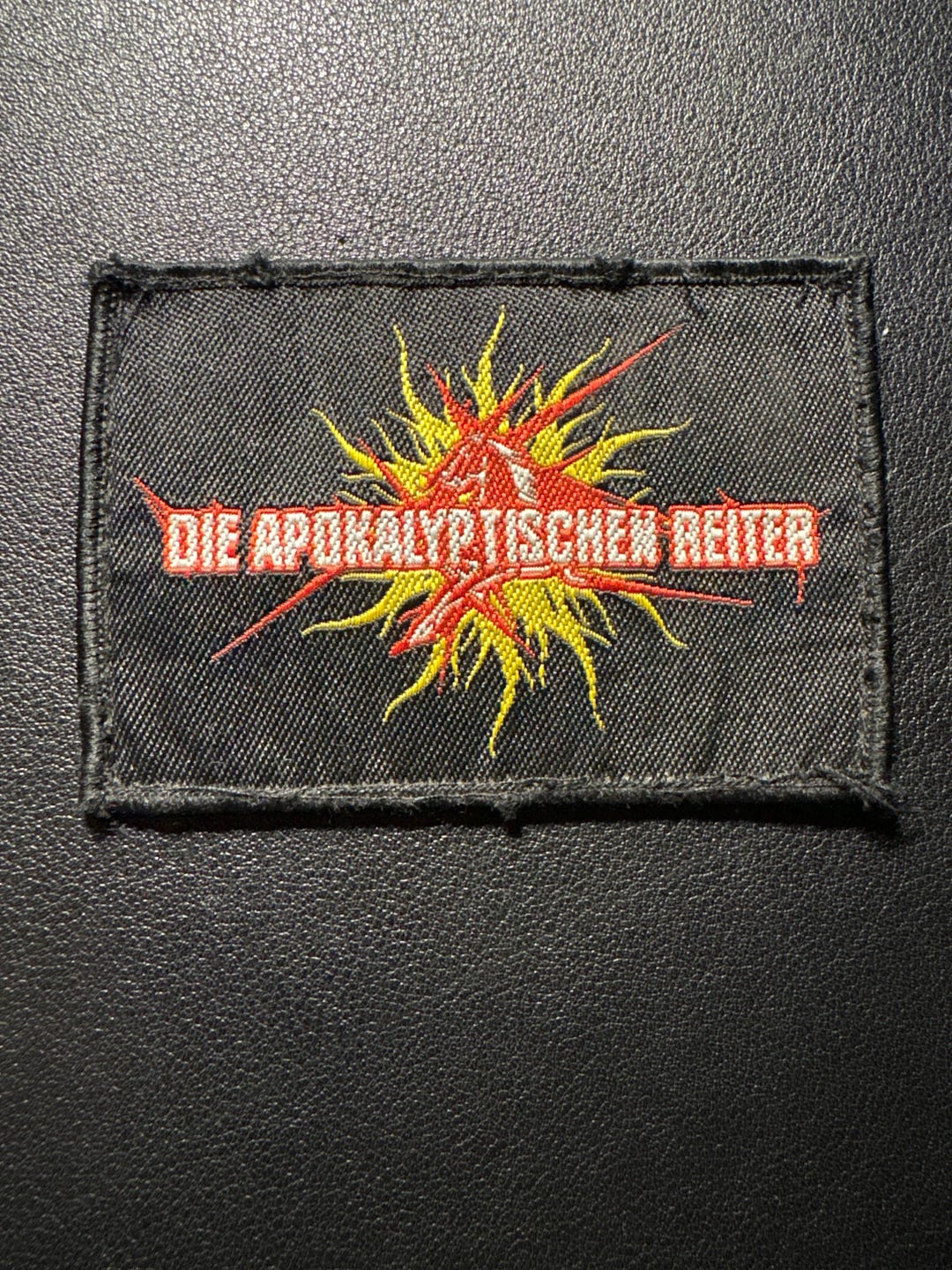 Vintage Woven Patch the Four Horsemen of the Apocalypse - Etsy