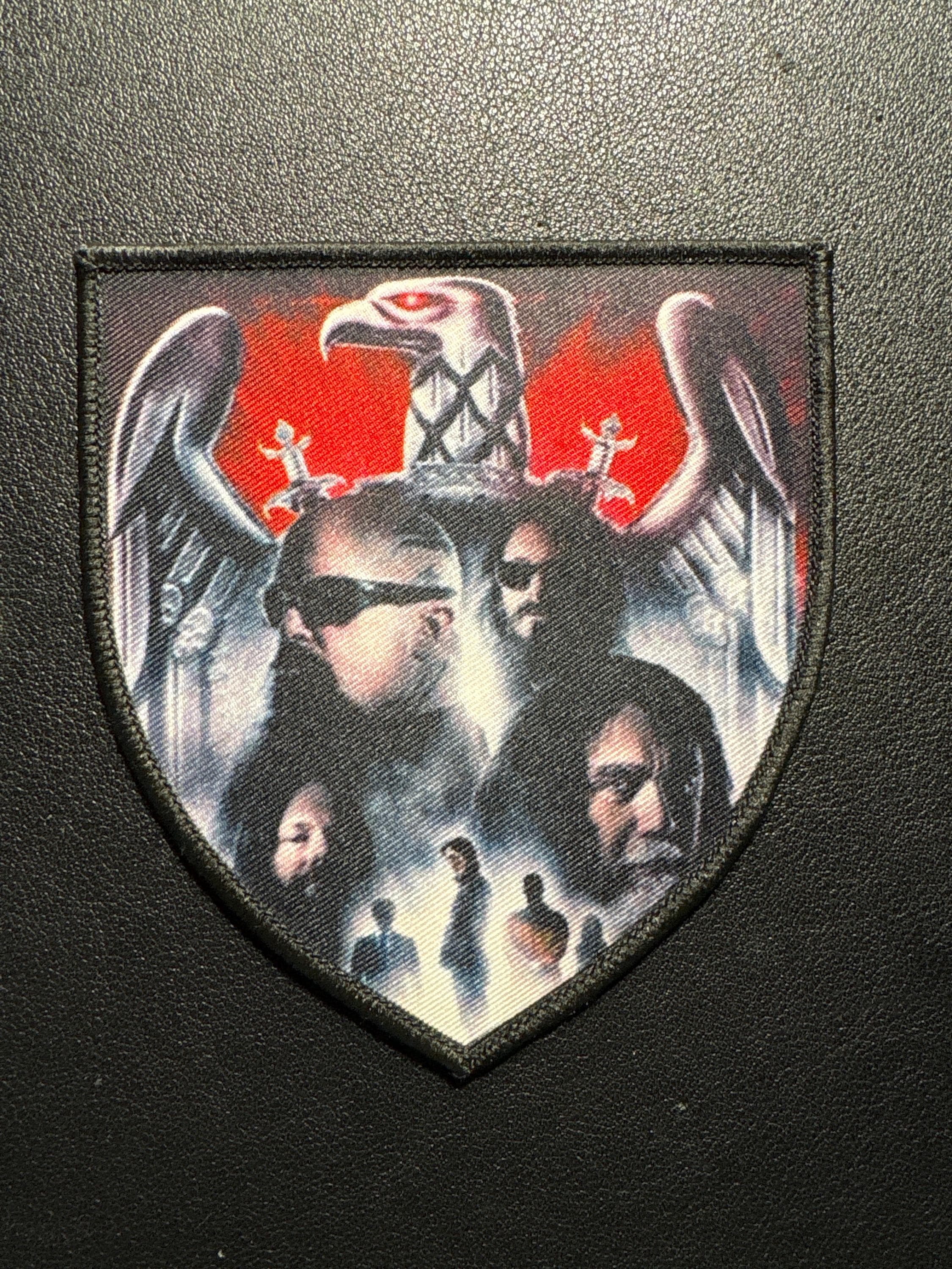 Écusson Slayer Démoniaque Tissé - Patch Officiel Sous Licence à Coudre Sur Veste, Sac