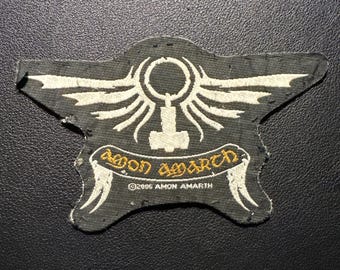 Vintage woven patch Amon Amarth
