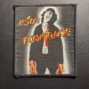 Parche tejido AC/DC Powerage