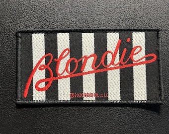 Parche tejido Blondie