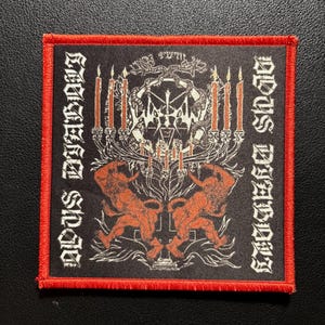 Digital print patch Watain - Opus Diaboli