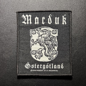 Vävd lapp Marduk - Östergötland