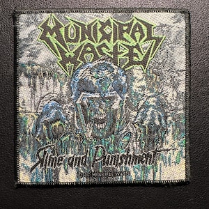 Woven patch Municipal Waste - Slime and Punishment