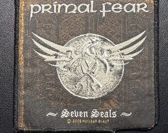 Vintage woven patch Primal Fear - Seven Seals
