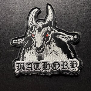 Embroidered Patch Bathory