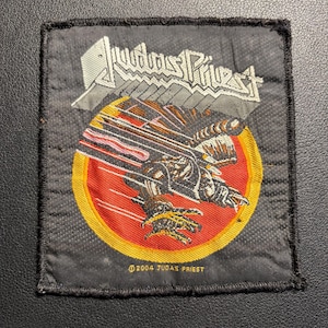 Écusson tissé vintage Judas Priest - Screaming for Vengeance