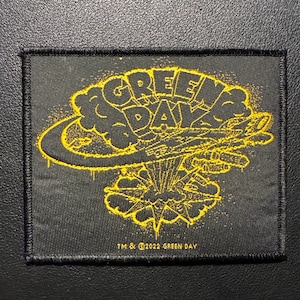 Vävd lapp Green Day - Dookie