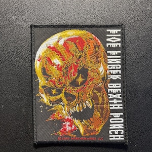 Woven patch 5FDP (Five Finger Death Punch) - An justice for none